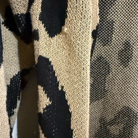 Leopard Print Women's Sweater - Picture 4 of 9